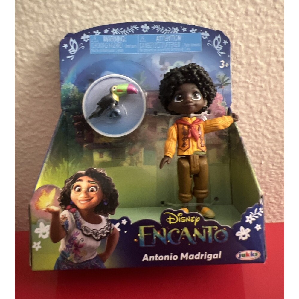 Disney Encanto 3" Figure Antonio Madrigal & Toucan Figure